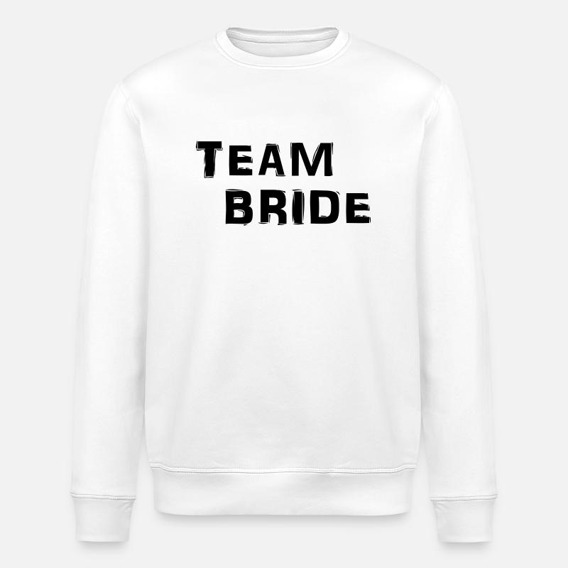 Team Bride - Sweat bio ROLLER Stanley/Stella Unisexe - blanc