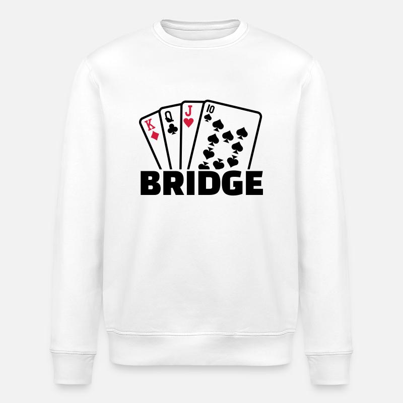 Bridge - Ekologiczna bluza typu unisex Stanley/Stella ROLLER - biały