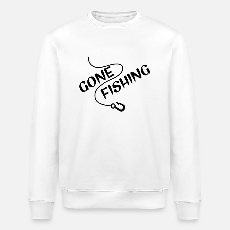 angeln - Stanley/Stella Unisex Bio-Sweatshirt ROLLER - Weiß