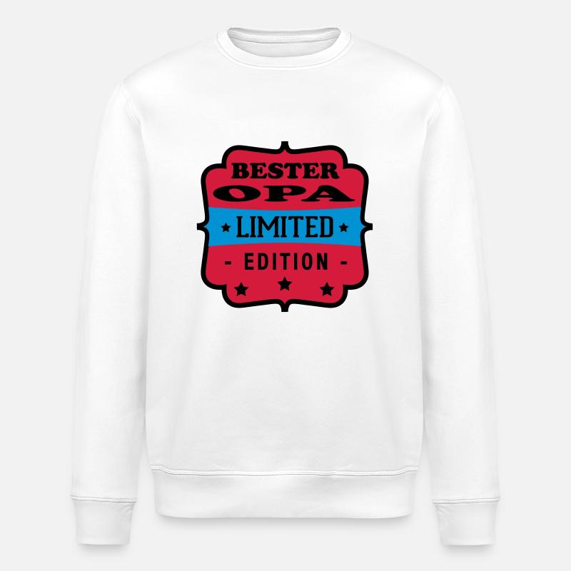 Bester opa limited edition - Sweat bio ROLLER Stanley/Stella Unisexe - blanc