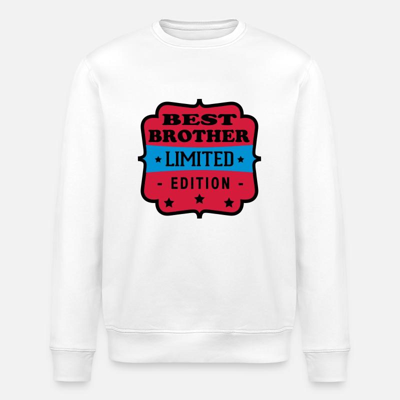 Best brother limited edition - Sweat bio ROLLER Stanley/Stella Unisexe - blanc