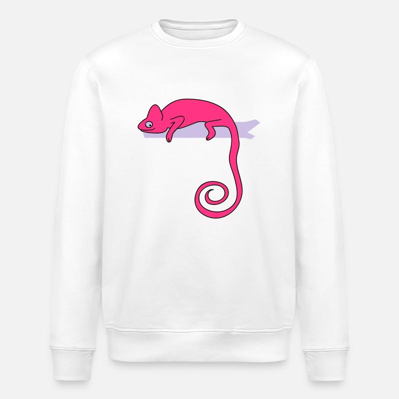 chameleon b - Sweat bio ROLLER Stanley/Stella Unisexe - blanc