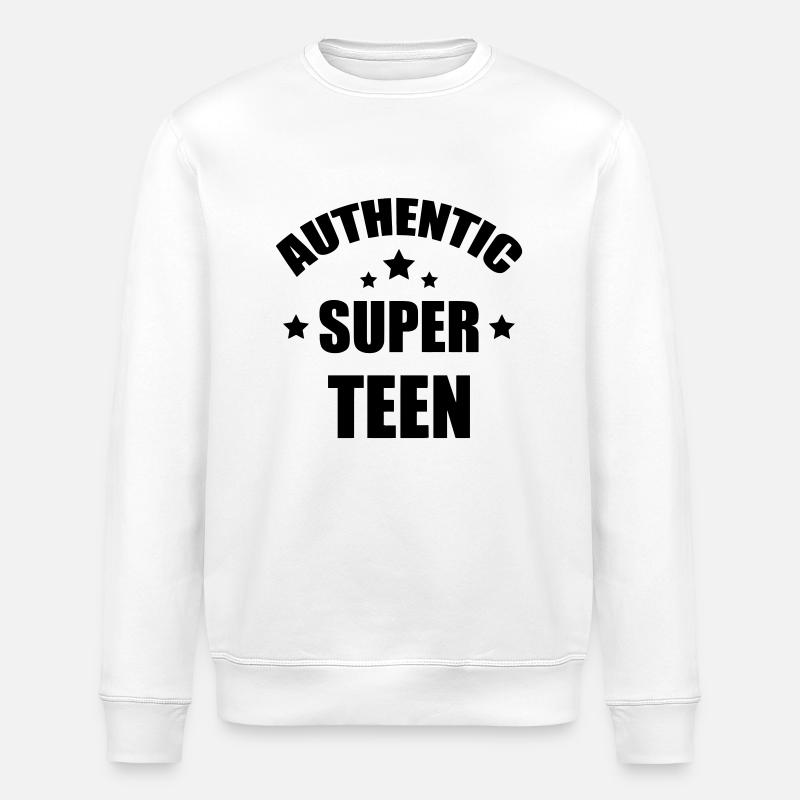 adolescent / enfant / ado / adolescente - Sweat bio ROLLER Stanley/Stella Unisexe - blanc