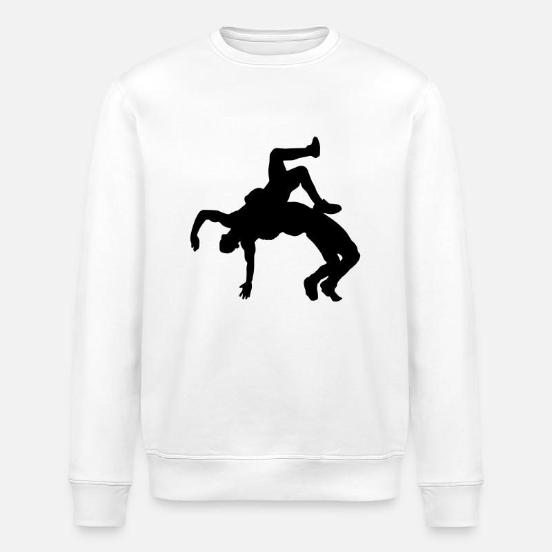 ringen design - Stanley/Stella Unisex Bio-Sweatshirt ROLLER - Weiß