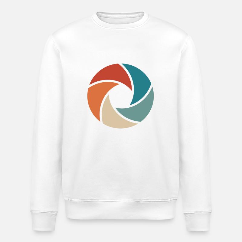 Kamera - Stanley/Stella Unisex Bio-Sweatshirt ROLLER - Weiß