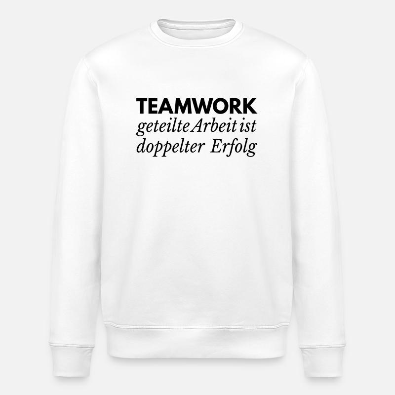 team - Stanley/Stella Unisex Bio-Sweatshirt ROLLER - Weiß