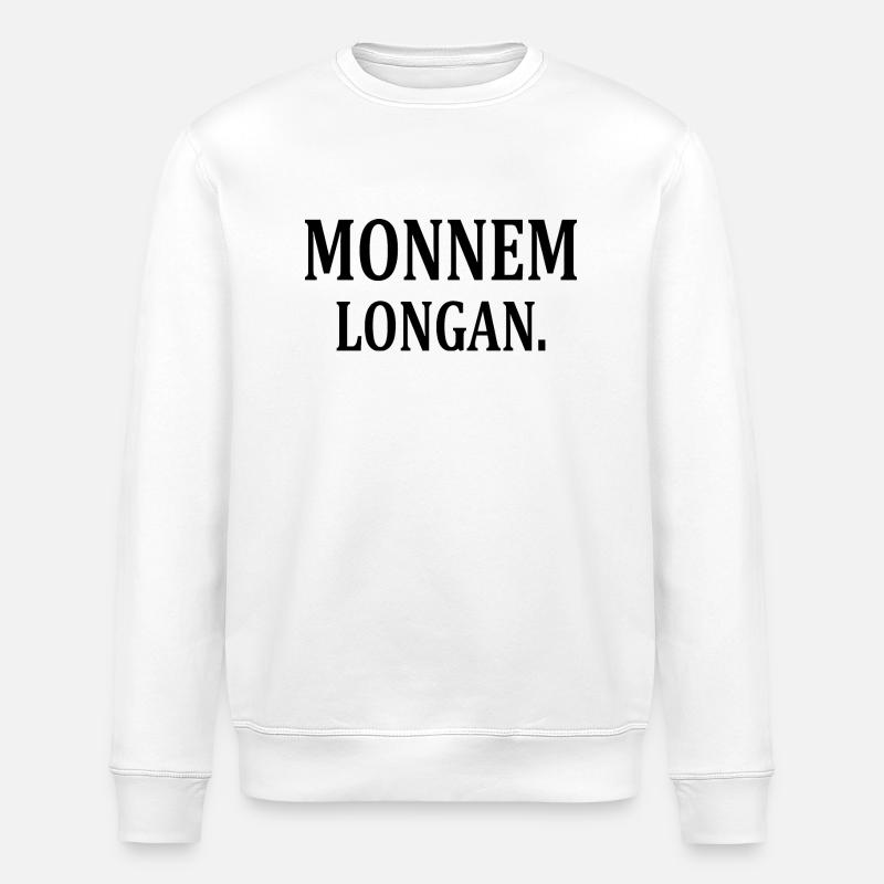 Mannheim Monnem Mannheimat - Stanley/Stella Unisex Bio-Sweatshirt ROLLER - Weiß