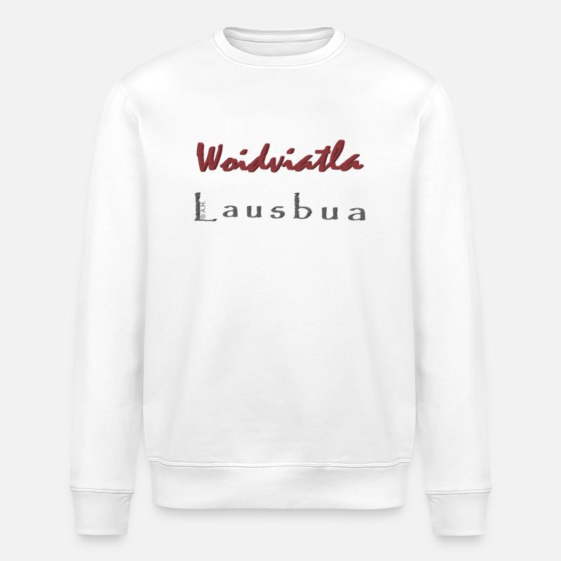 Waldviertler Lausbua - Stanley/Stella Unisex Bio-Sweatshirt ROLLER - Weiß