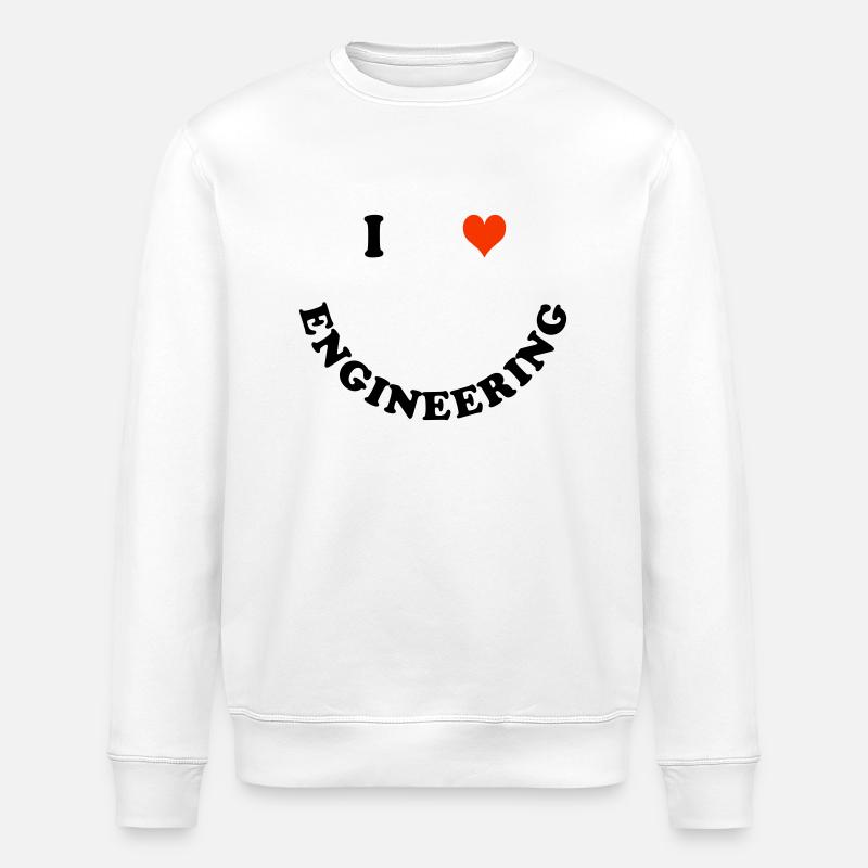 Ingénieur - Sweat bio ROLLER Stanley/Stella Unisexe - blanc