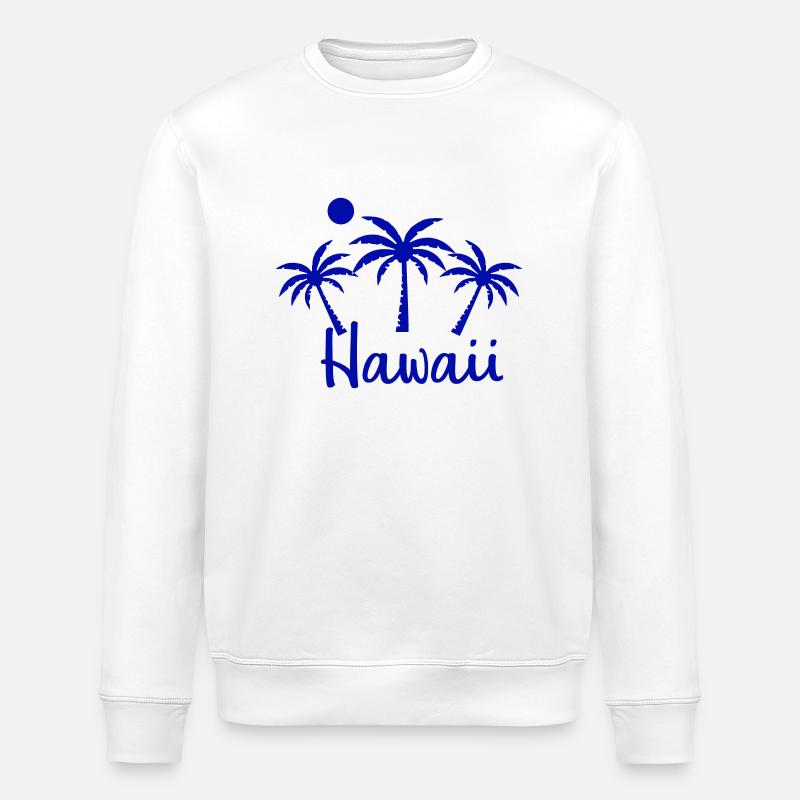 Hawaï - Sweat bio ROLLER Stanley/Stella Unisexe - blanc