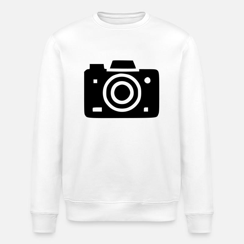 Kamera - Stanley/Stella Unisex Bio-Sweatshirt ROLLER - Weiß