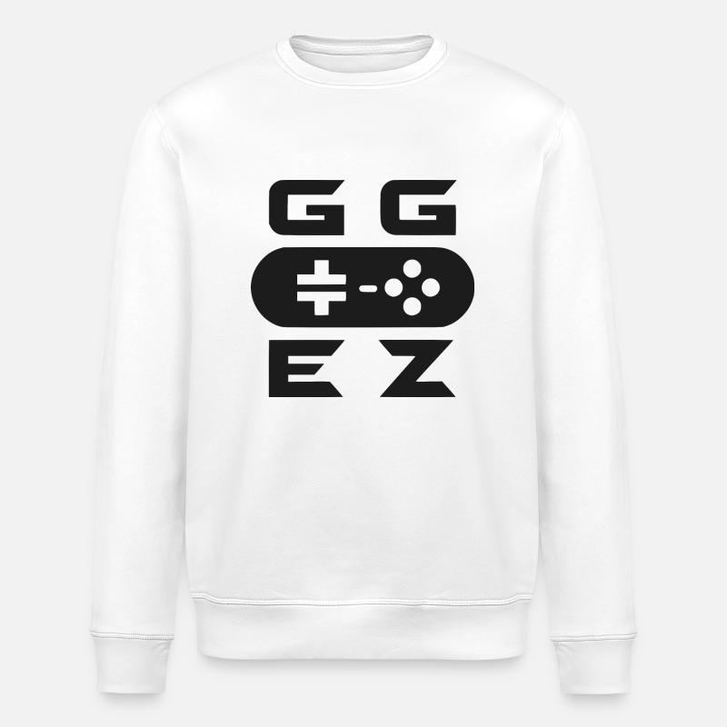 GG EZ - Sweat bio ROLLER Stanley/Stella Unisexe - blanc