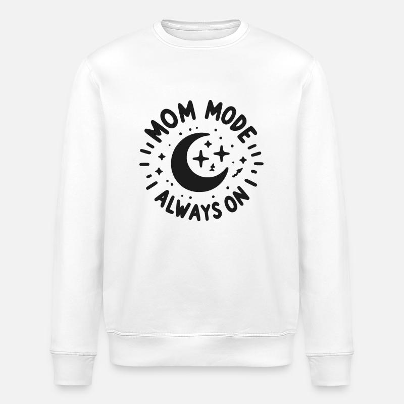 Mode maman toujours activé - Sweat bio ROLLER Stanley/Stella Unisexe - blanc