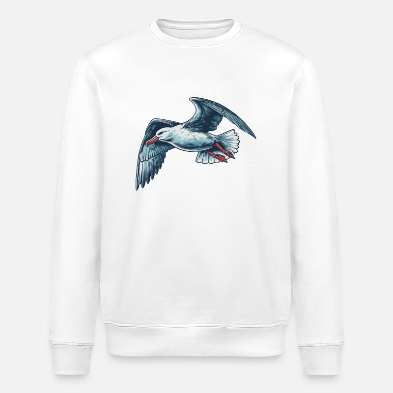 Albatros - Sweat bio ROLLER Stanley/Stella Unisexe - blanc