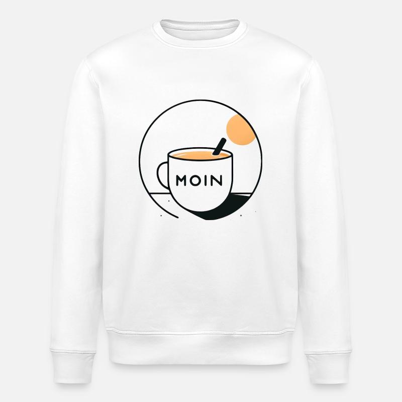 Hello - Stanley/Stella ROLLER Unisex Organic Sweatshirt - white