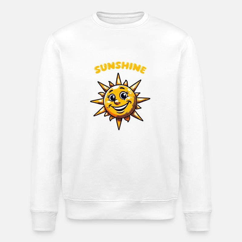 Soleil Soleil - Sweat bio ROLLER Stanley/Stella Unisexe - blanc