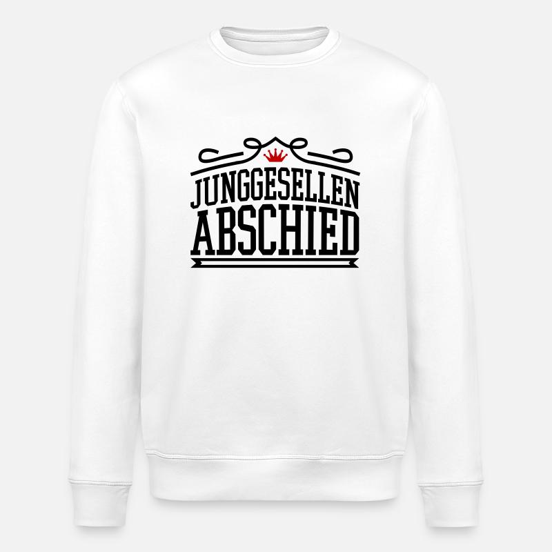 Junggesellen Abschied - Stanley/Stella Unisex Bio-Sweatshirt ROLLER - Weiß