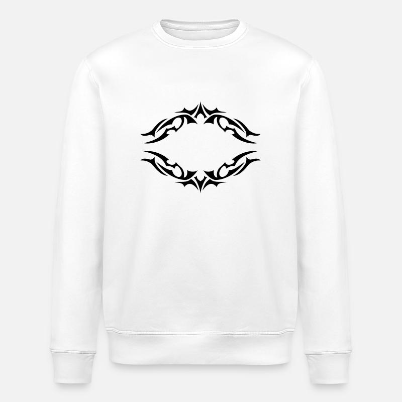 Tribal A Selbertexter - Sweat bio ROLLER Stanley/Stella Unisexe - blanc
