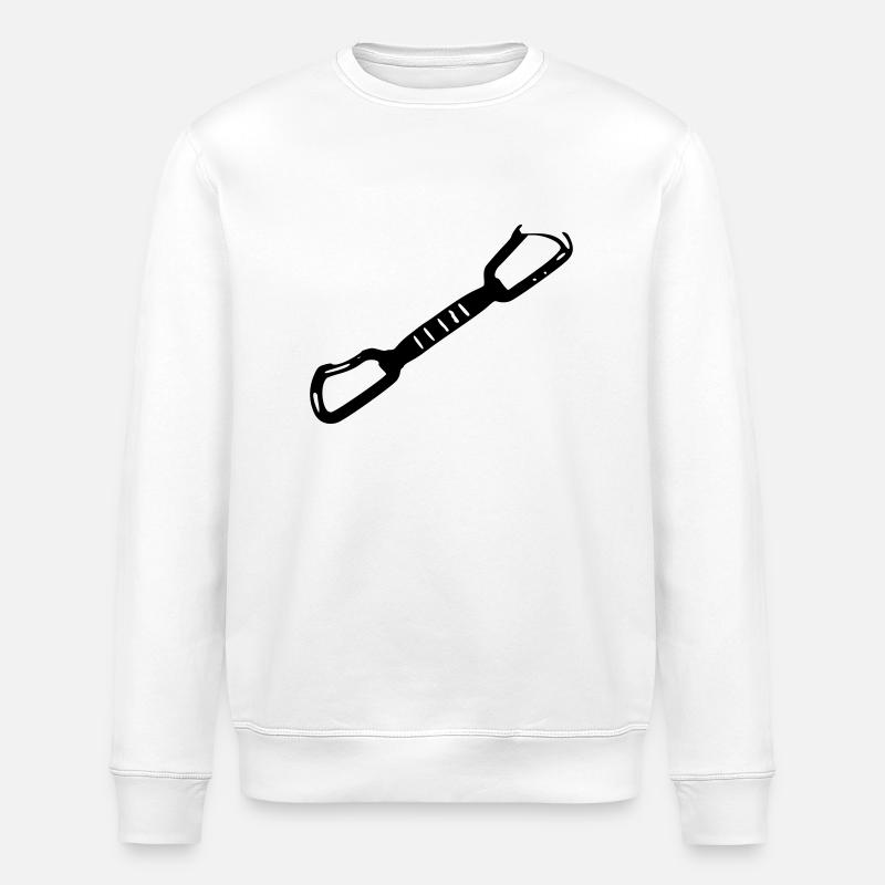 express loop - Stanley/Stella ROLLER Unisex Organic Sweatshirt - white