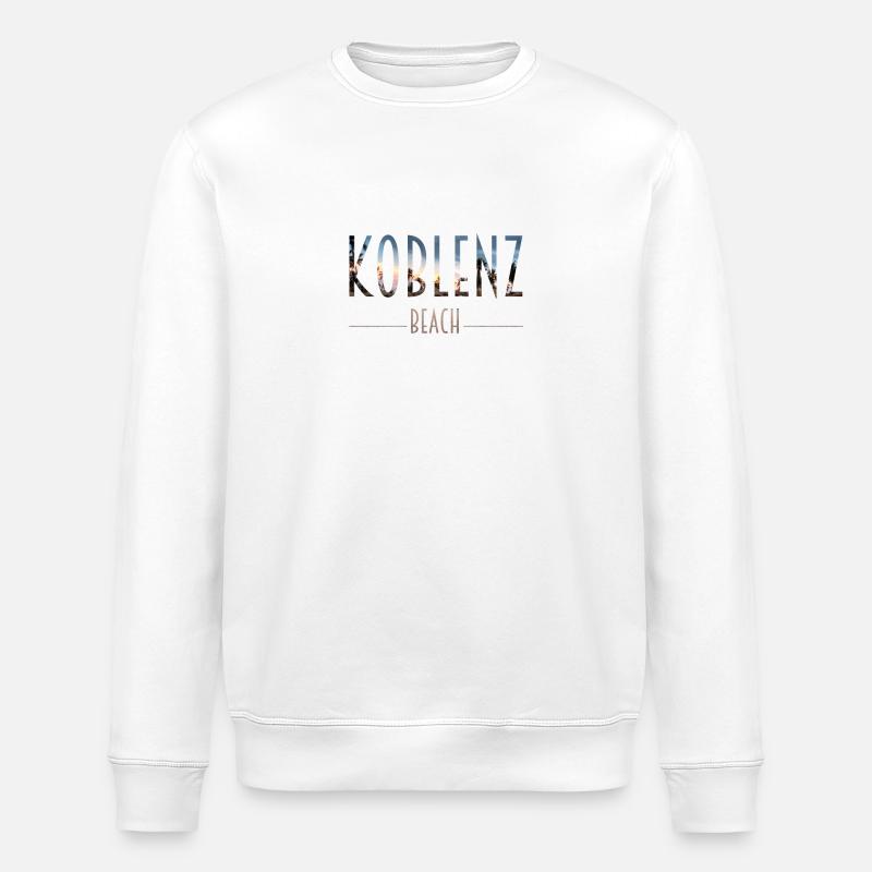Koblenz Beach - Stanley/Stella Unisex Bio-Sweatshirt ROLLER - Weiß