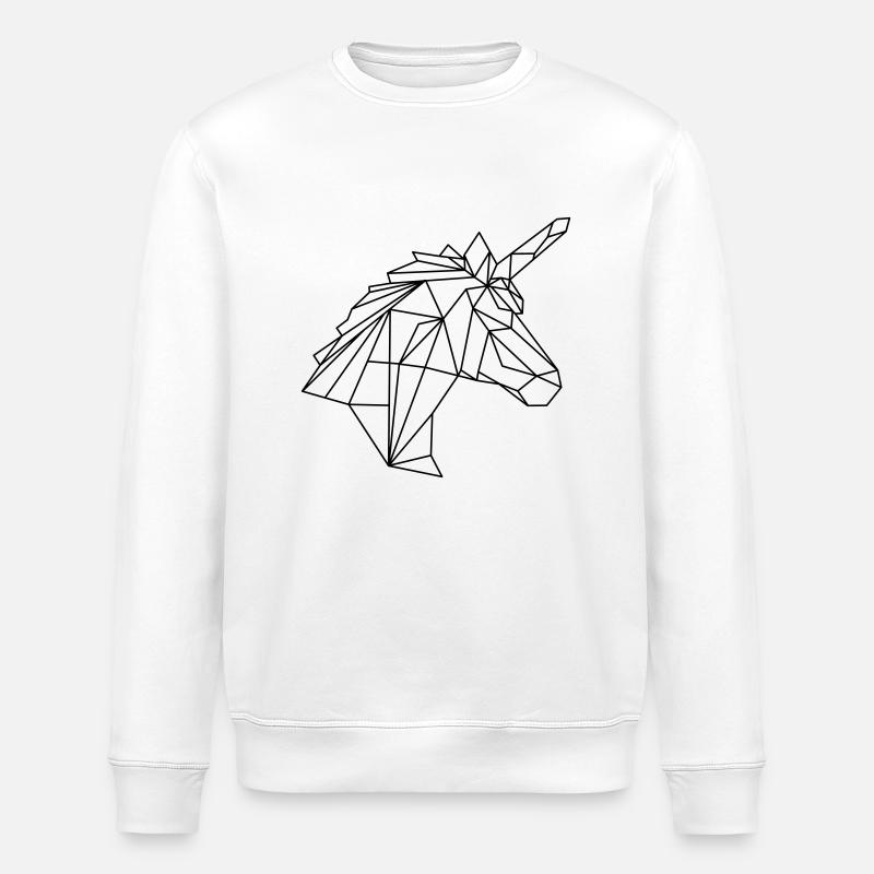Licorne Graph - Stanley/Stella ROLLER Unisex Organic Sweatshirt - white