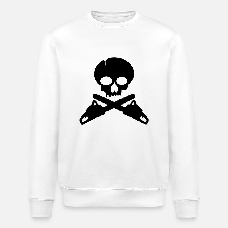 Killermiller - Stanley/Stella Unisex Bio-Sweatshirt ROLLER - Weiß