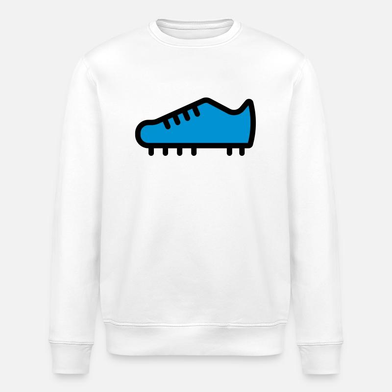Fußballschuh - Stanley/Stella Unisex Bio-Sweatshirt ROLLER - Weiß