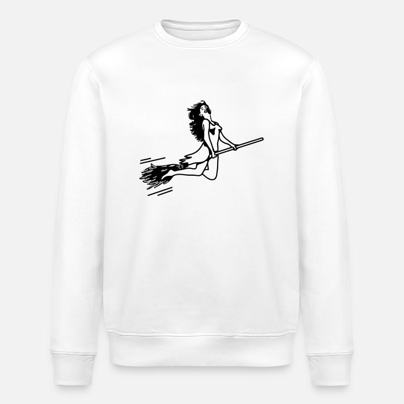 witch - Sweat bio ROLLER Stanley/Stella Unisexe - blanc