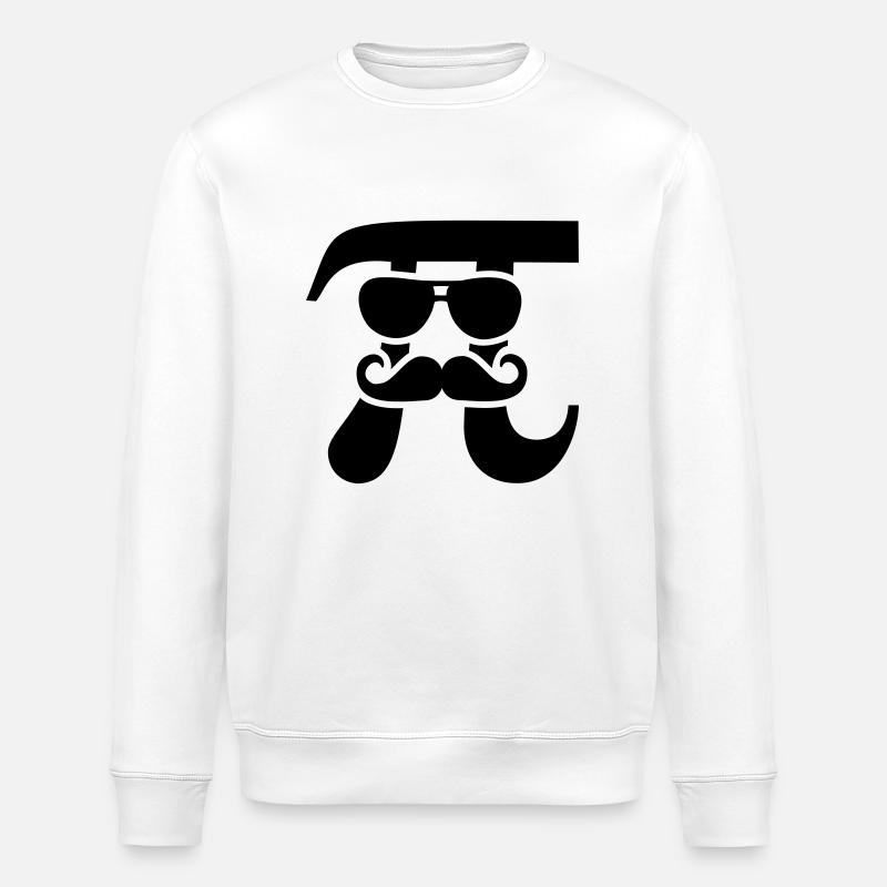 Pi - Stanley/Stella Unisex Bio-Sweatshirt ROLLER - Weiß