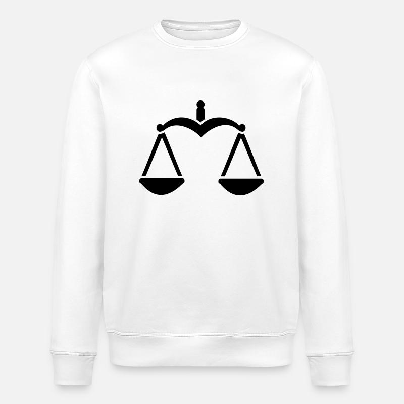 Scale - Stanley/Stella ROLLER Unisex Organic Sweatshirt - white