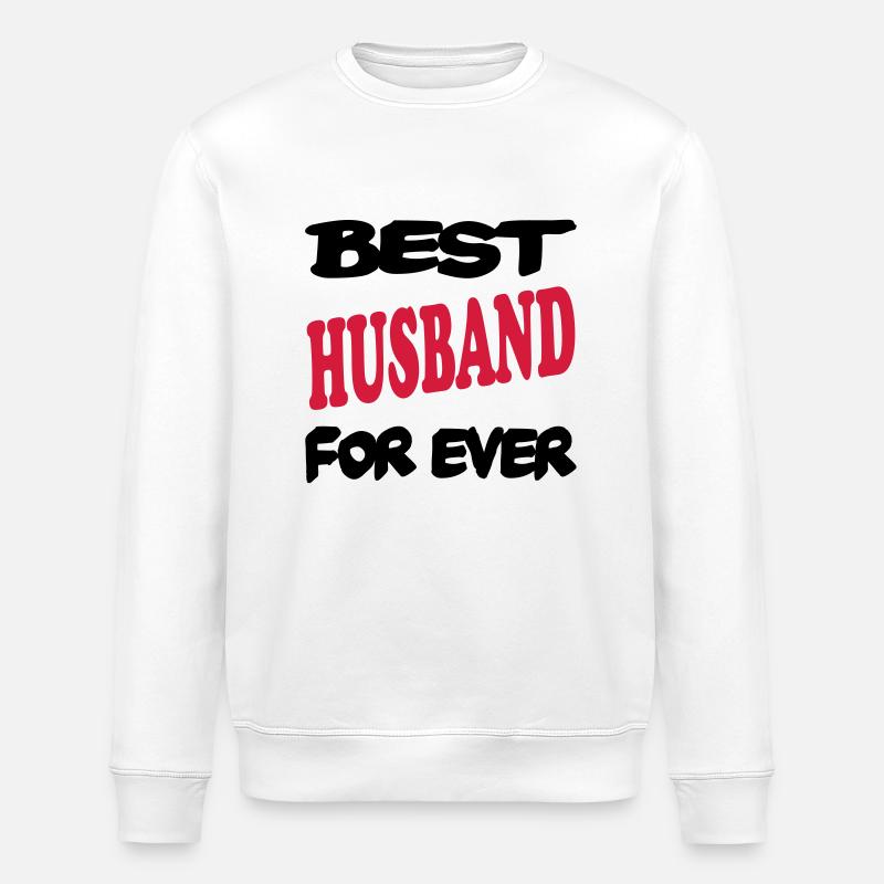 Best husband for ever - Sweat bio ROLLER Stanley/Stella Unisexe - blanc