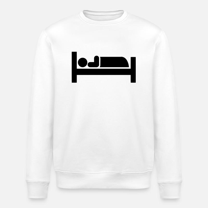 Dormir - Sweat bio ROLLER Stanley/Stella Unisexe - blanc