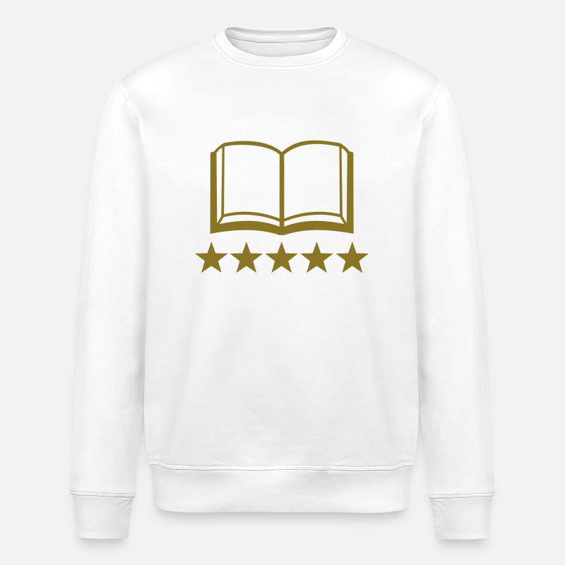Buch - Stanley/Stella Unisex Bio-Sweatshirt ROLLER - Weiß
