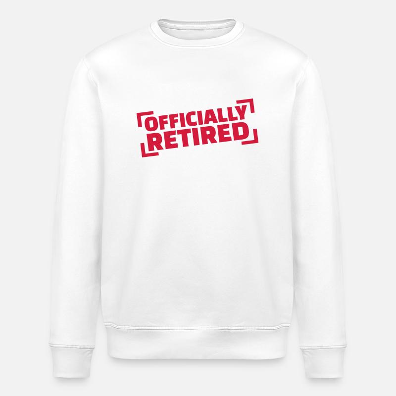 Officially retired - Sweat bio ROLLER Stanley/Stella Unisexe - blanc