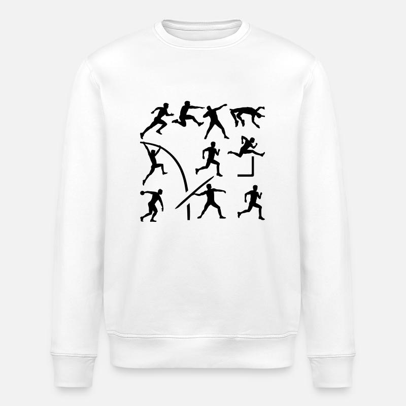 Decathlon - Sweat bio ROLLER Stanley/Stella Unisexe - blanc