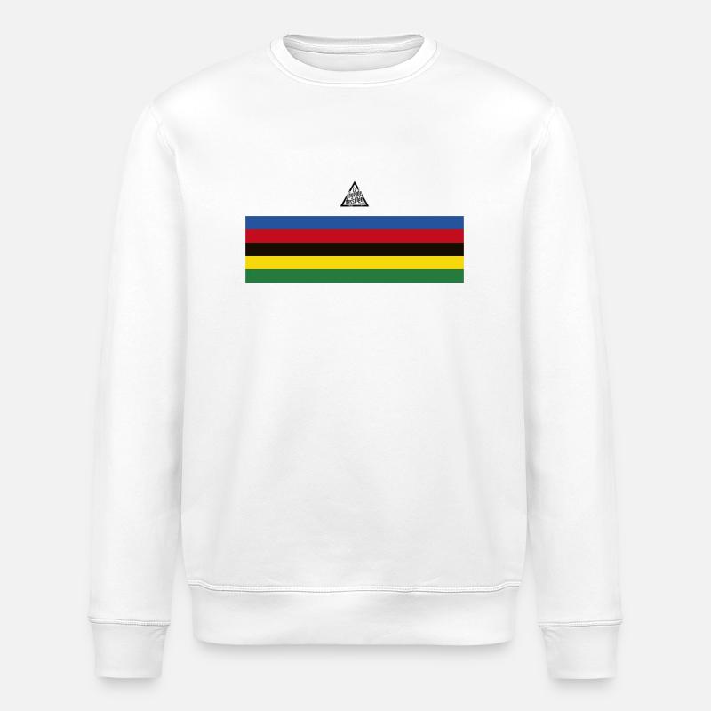 WELTMEISTER - Stanley/Stella Unisex Bio-Sweatshirt ROLLER - Weiß