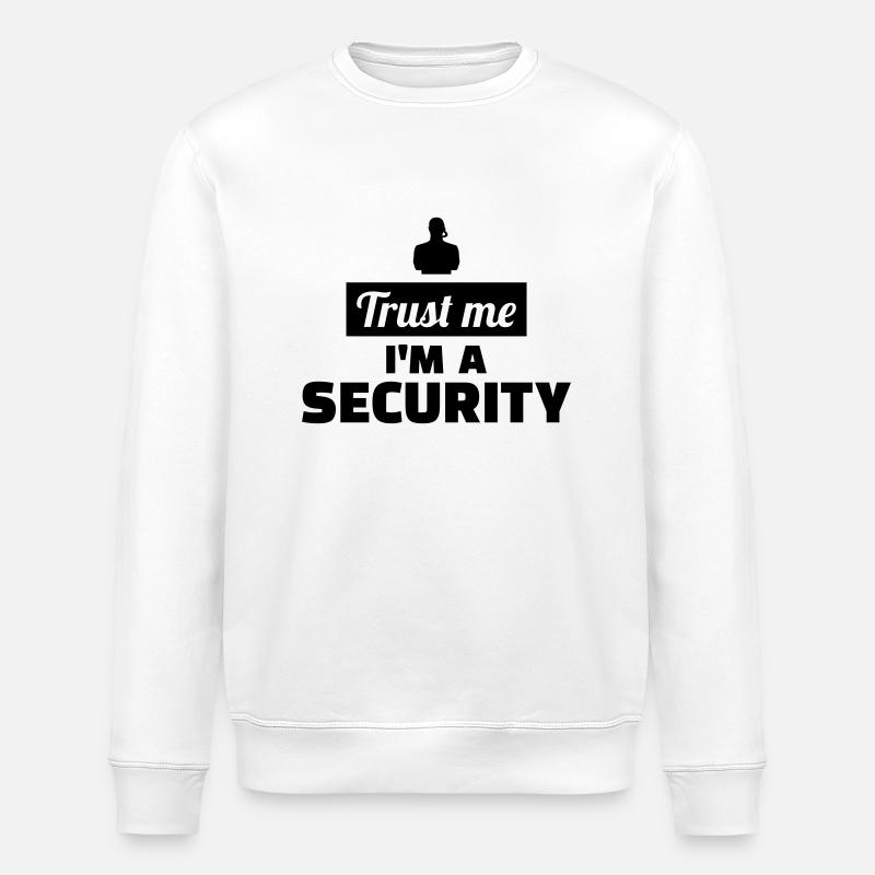 Security - Sweat bio ROLLER Stanley/Stella Unisexe - blanc