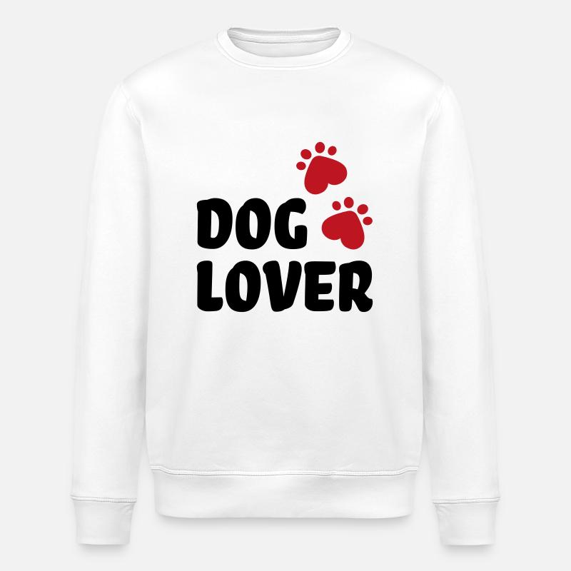 Hund - Stanley/Stella Unisex Bio-Sweatshirt ROLLER - Weiß