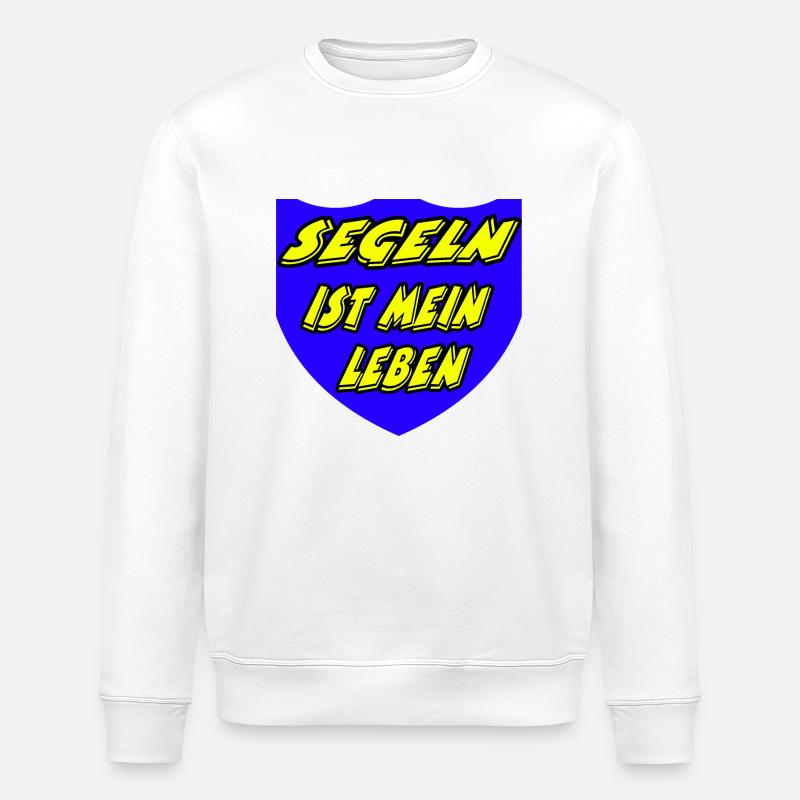 Segeln - Stanley/Stella Unisex Bio-Sweatshirt ROLLER - Weiß
