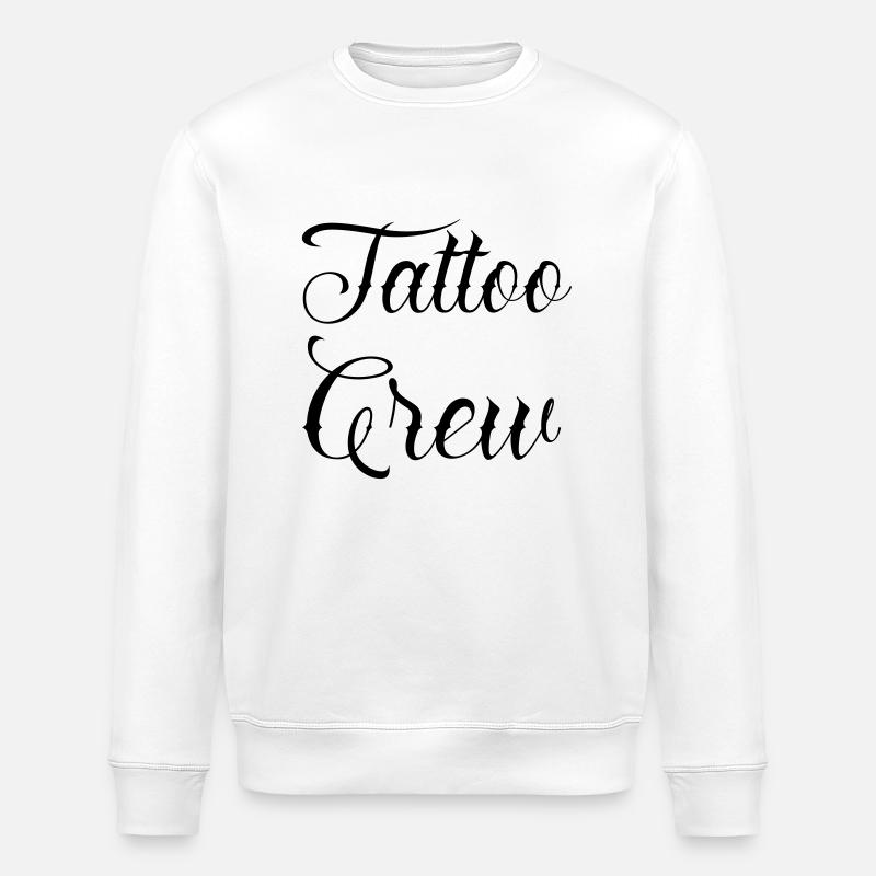 tattoo crew - Stanley/Stella Unisex Bio-Sweatshirt ROLLER - Weiß
