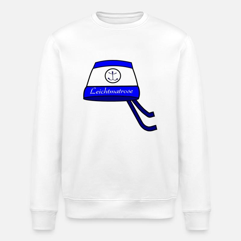 Leichtmatrose - Stanley/Stella Unisex Bio-Sweatshirt ROLLER - Weiß