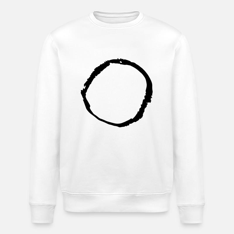 kreis - Stanley/Stella Unisex Bio-Sweatshirt ROLLER - Weiß