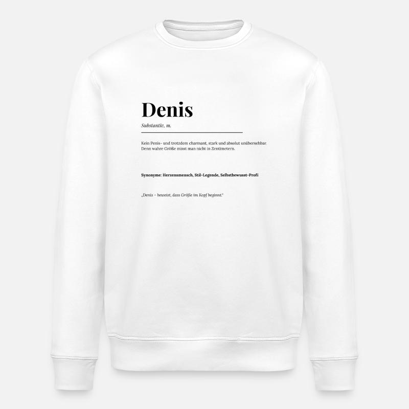 Denis - Stanley/Stella Unisex Bio-Sweatshirt ROLLER - Weiß