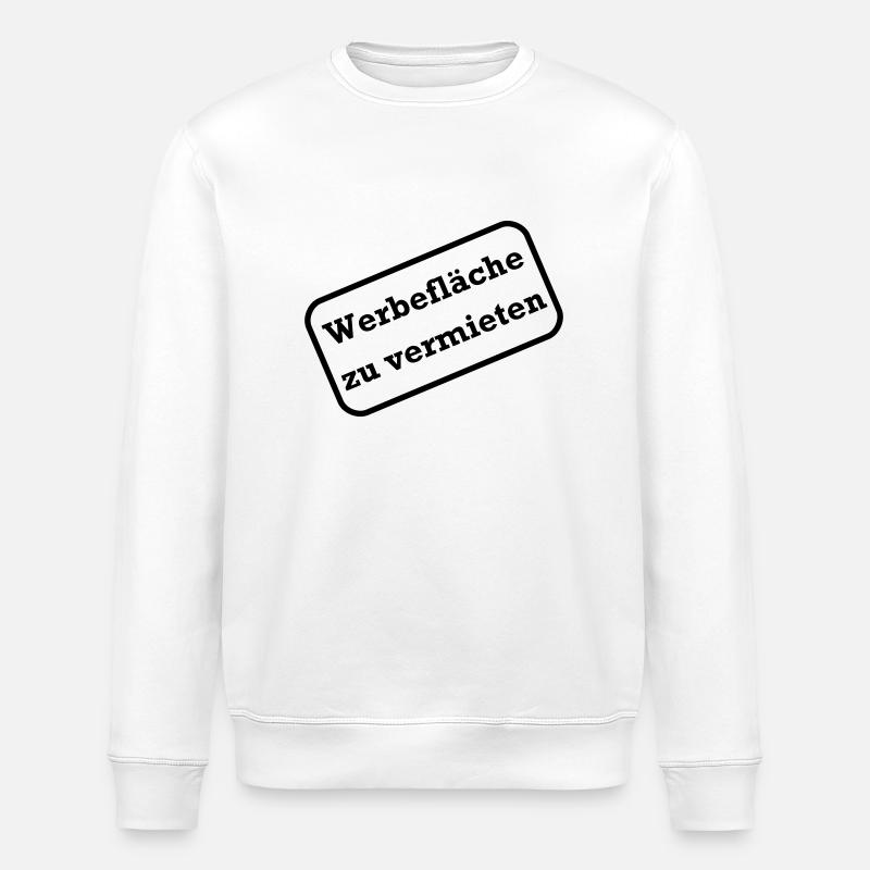 werbeflaeche - Stanley/Stella ROLLER Unisex Organic Sweatshirt - white