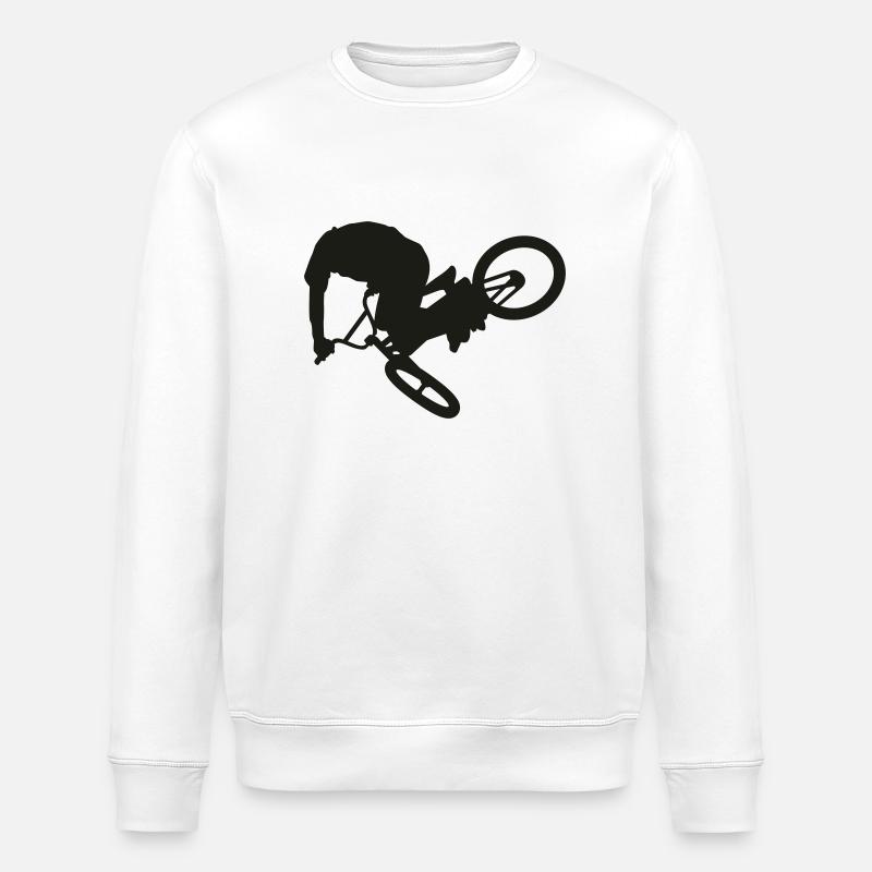 bmx - Sweat bio ROLLER Stanley/Stella Unisexe - blanc