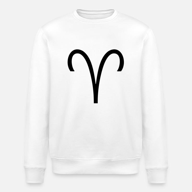 belier - Sweat bio ROLLER Stanley/Stella Unisexe - blanc