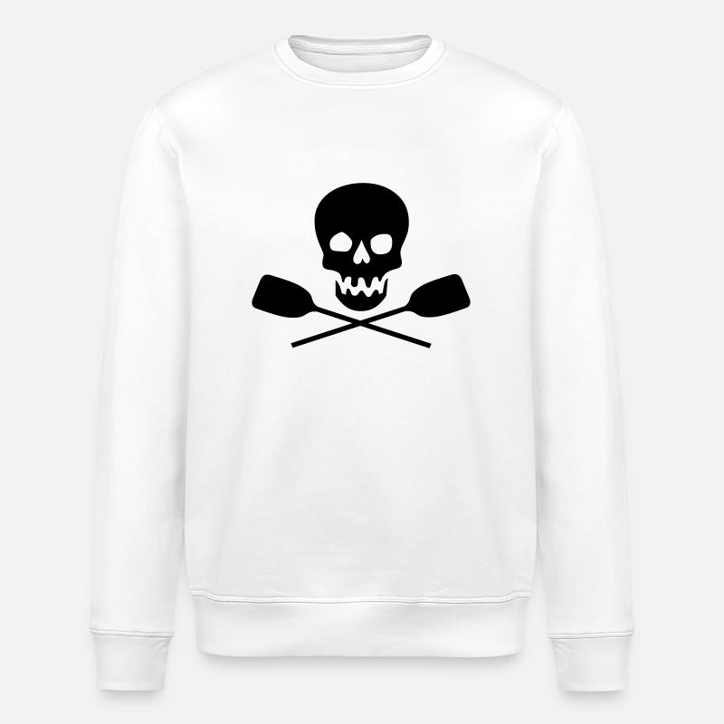 rangée - Sweat bio ROLLER Stanley/Stella Unisexe - blanc