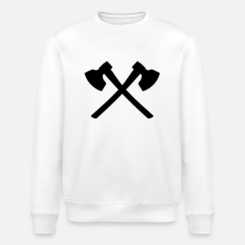 Axt - Stanley/Stella Unisex Bio-Sweatshirt ROLLER - Weiß