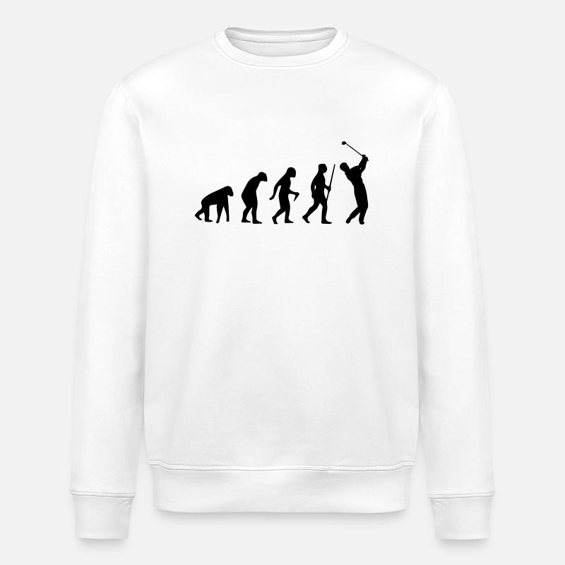 GOLF EVOLUTION - Sweat bio ROLLER Stanley/Stella Unisexe - blanc