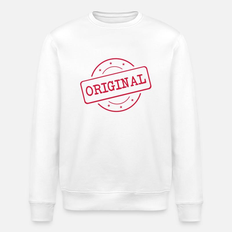 original - Sweat bio ROLLER Stanley/Stella Unisexe - blanc